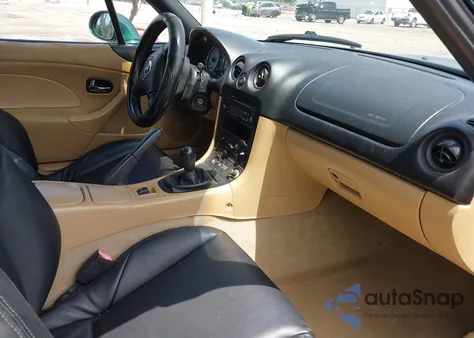 2001 Mazda Mx-5 Miata Ls/Special Edition из США, поврежденный, VIN JM1NB353610201651